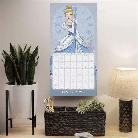 Yearly, monthly, landscape, portrait, two months on a page, and more. Disney Princess new monthly wall Calendar 2021 - YouLoveIt.com