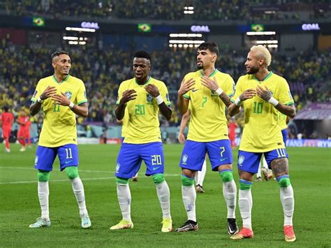 brazil coach tite defends team s dancing celebration during fifa world cup round of 16 win over