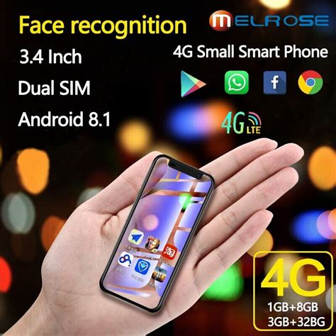 Smallest 4g Smartphone Melrose 2019 Super Mini 8gb32gb Android81