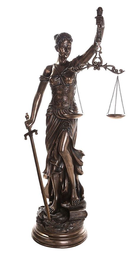 Large 48 Inch Lady Justice Scales Of Justice La Justitia Statue Lawyer