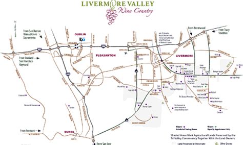Livermore Valley Wine Maps California Winery Advisor