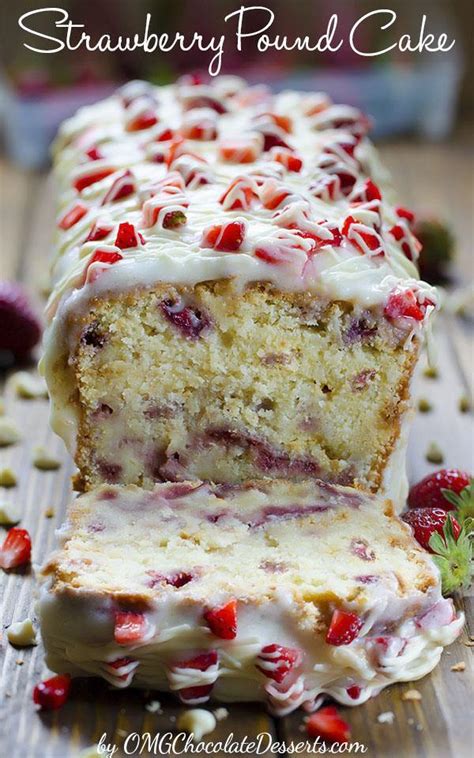 Here, a boozy, nutty glaze adds a little 5bake until the cake is puffed and golden and a toothpick inserted into the center comes out clean. Strawberry Pound Cake | Simple Springtime Dessert with ...