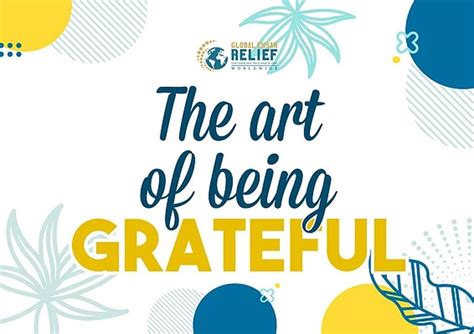 The Art Of Being Grateful Global Ehsan Relief