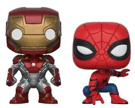 FunKo SpiderMan: Homecoming - Iron Man & SpiderMan Pop ...