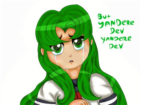 But Yandere Dev Yandere Dev Wspeedpaint By Pexxastar Old On Deviantart