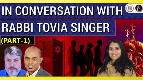In Conversation With Rabbi Tovia Singer Jerome Anto And Esther Dhanraj