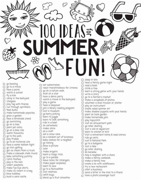 100 Summer Activities For Kids Skip To My Lou Bloglovin