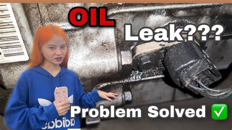 How To Fix Engine Oil Leak Honda City Youtube