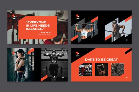 Gym Powerpoint Template Printable Templates