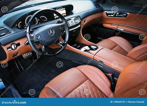 April Kiev Ukraine Mercedes Benz Cl Amg V Bi Turbo Editorial Photo Image Of