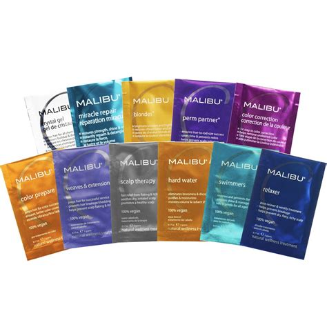 4.6 out of 5 stars. Malibu C Colour Prepare Hair Treatment 12pc - Home Hairdresser