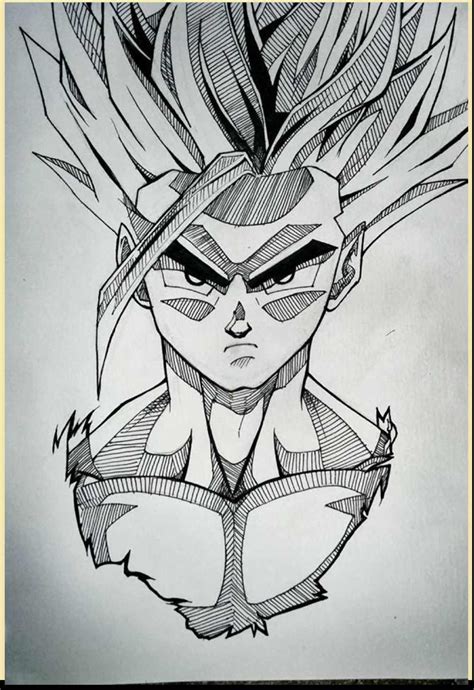Kid goku dragon ball gt dbz amazing art hero icons fan art wallpaper random. Dragon Ball Z Drawing Pictures at PaintingValley.com ...
