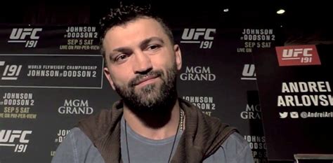 Andre Arlovski Video Its An Honor To Fight Frank Mir Ufc And Mma News