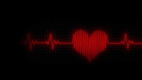 Heart Rhythm Background 4k Heartbeat Monitor Ekg Royalty Free Video