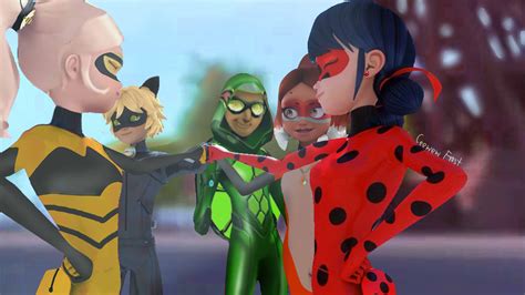 Miraculous Ladybug Season 2 Team Pound It Edit By Ceewewfrost12 On
