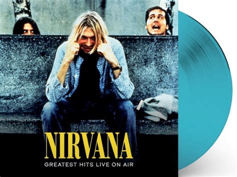 nirvana · greatest hits live on air blue vinyl lp 2023