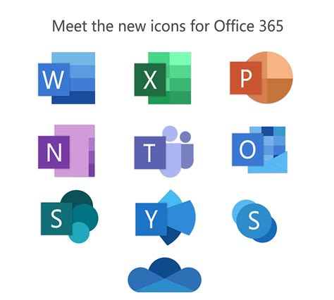 The New Icons For Office 365 On Behance