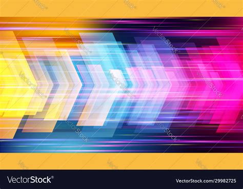 High Speed Abstract Technology Background Vector Image
