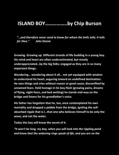 Island Boy By Chip Burson Porchscene Exploring Southern Culture