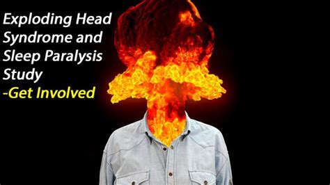 Exploding Head Syndrome Ehs Exploding Head Syndrome Syndrome How