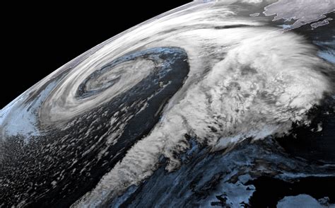 The Perfect Storm Monster Extra Tropical Cyclone Over The North