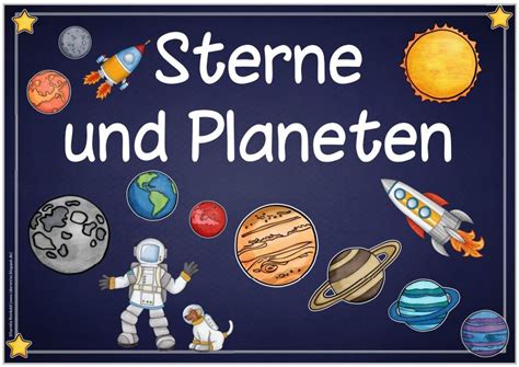 Ideenreise Planeten Weltraum Kindergarten Kindergartenthemen
