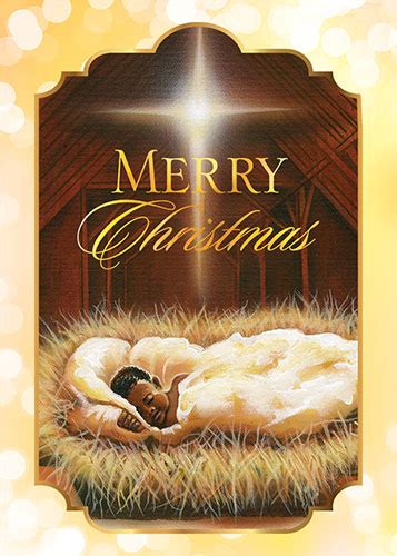 merry christmas baby jesus christmas card