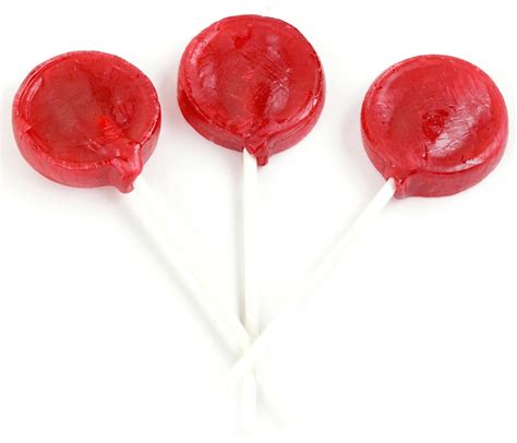 Cherry Flavored Red Lollipops In Bulk Oh Nuts