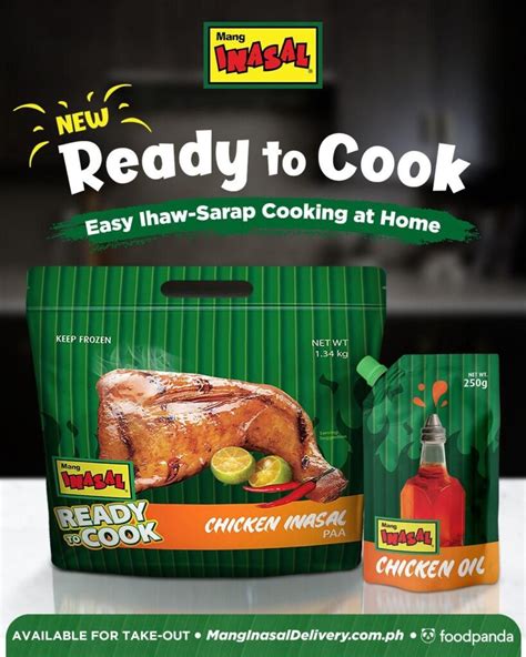 Mang Inasal Introduces Ready To Cook Chicken Inasal For Grilling And