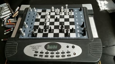 Excalibur Phantom Force Electronic Chess Game 740d Autoplay Video