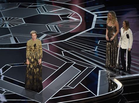 Frances mcdormand howls like a wolf in her best picture acceptance speech. Frances McDormand delivers the 2018 Oscars speech of the ...