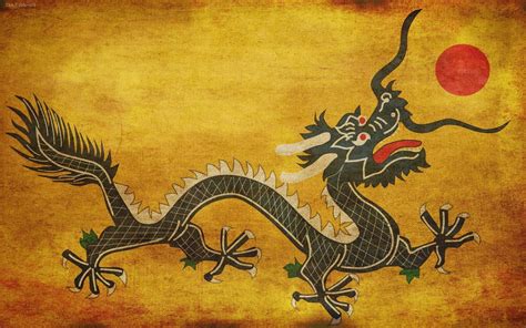 Traditional Chinese Dragon Drawing