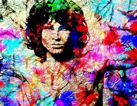 Jim Morrison Painting By Bogdan Floridana Oana