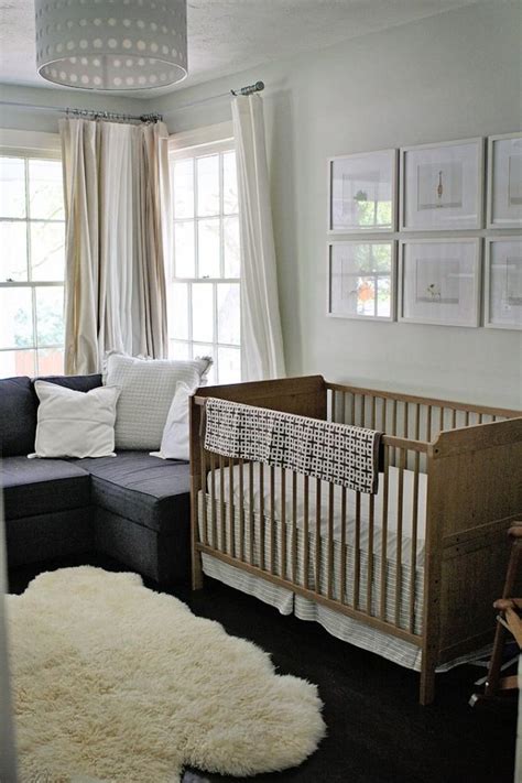 This gender neutral nursery design is calming and sweet, but most certainly not boring! 19 Modern Nursery Designs To Leave You in Awe - Rilane