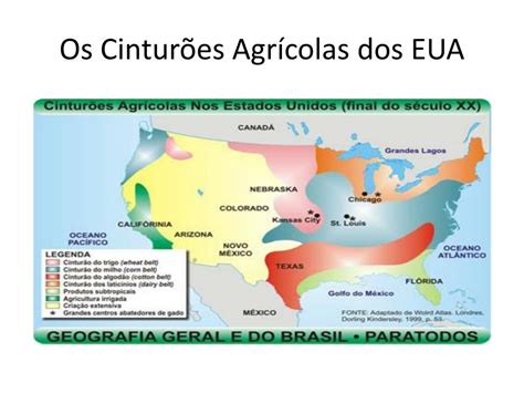 Explique As Características Gerais Da Produção Agrícola Dos Estados Unidos
