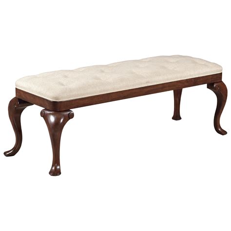 Kincaid Furniture Hadleigh Traditional Bed Bench With Upholstered Seat