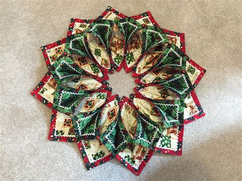 Foldn Stitch Wreath Quiltingboard Forums