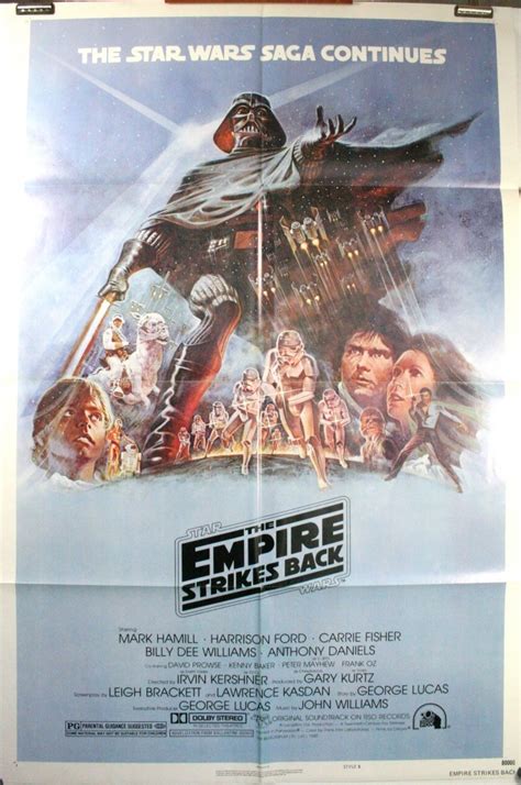 Star Wars Episode V The Empire Strikes Back1 Sheet Blue Style B