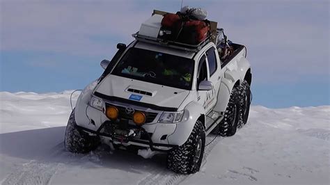 Toyota Hilux At Is A Six Wheeled Monster Truck Made For The Extremes