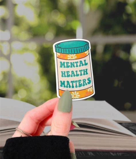 Mental Health Matters Stickers Etsy
