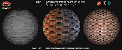 Special Brick Texture Seamless 20487