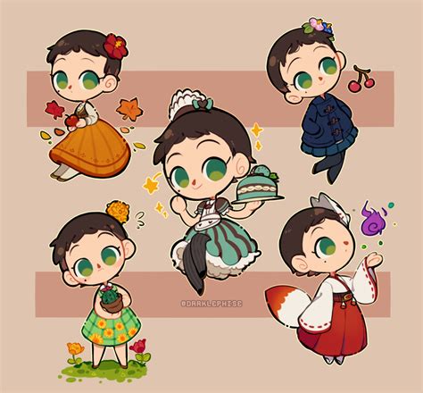 This tumblr does not have a twitter or instagram account associated with it and never has. animal crossing pocket camp outfit | Tumblr