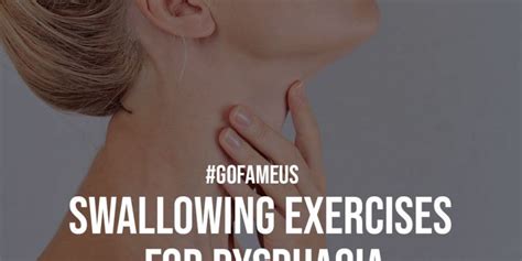 Swallowing Exercises For Dysphagia Gofameus