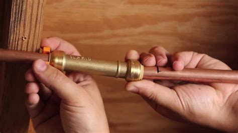 The pipe fitting is already hot, so the solder is ready to move. How to Fix Copper Pipe - Copper Pipe Leak Repair - YouTube