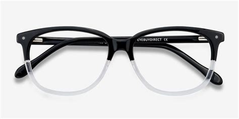 Escape Daring Two Tone Frames In Modern Look Eyebuydirect Black Wayfarer Round Eyeglasses