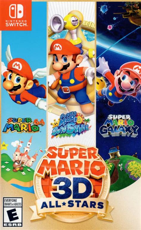Super Mario 3d All Stars Cover Or Packaging Material Mobygames