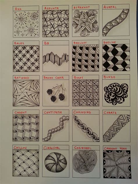 Tangles Zentangle Patterns Zentangle Zentangle Drawings