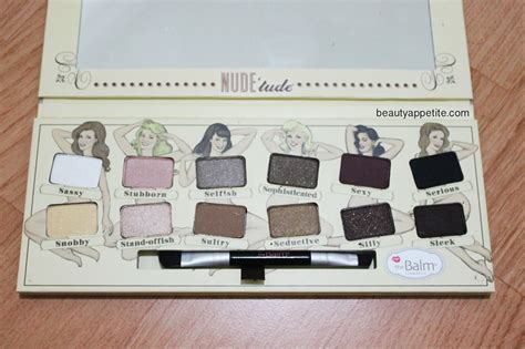 Review TheBalm Nude Tude Palette Beauty Appetite By Jessica Simon