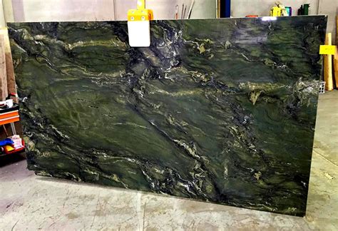 Verde Fusion Granite Slab Brazilian Green Granite Stone Slabs