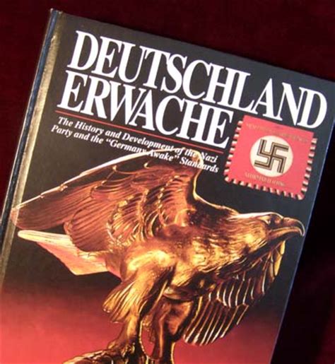 Gib fremden juden in deinem reich nicht raum ! Deutschland Erwache Flag Book.